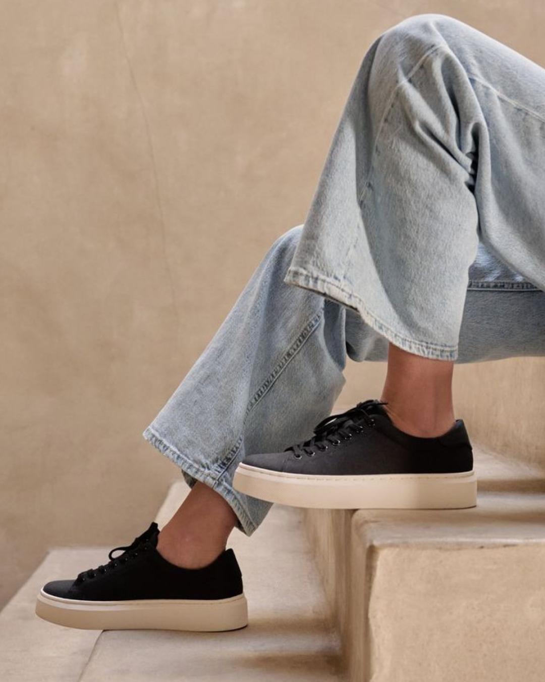 Jumpstreet Sneaker Navy Canvas | Women ABEO Footwear Sneakers