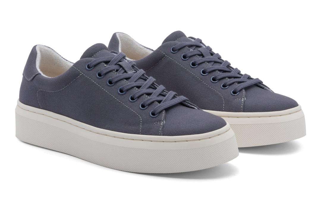 Jumpstreet Sneaker Navy Canvas | Women ABEO Footwear Sneakers