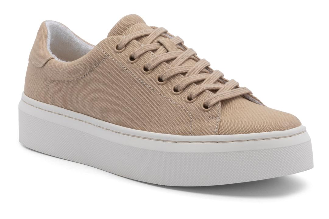 Jumpstreet Sneaker Sand Canvas | Women ABEO Footwear Sneakers