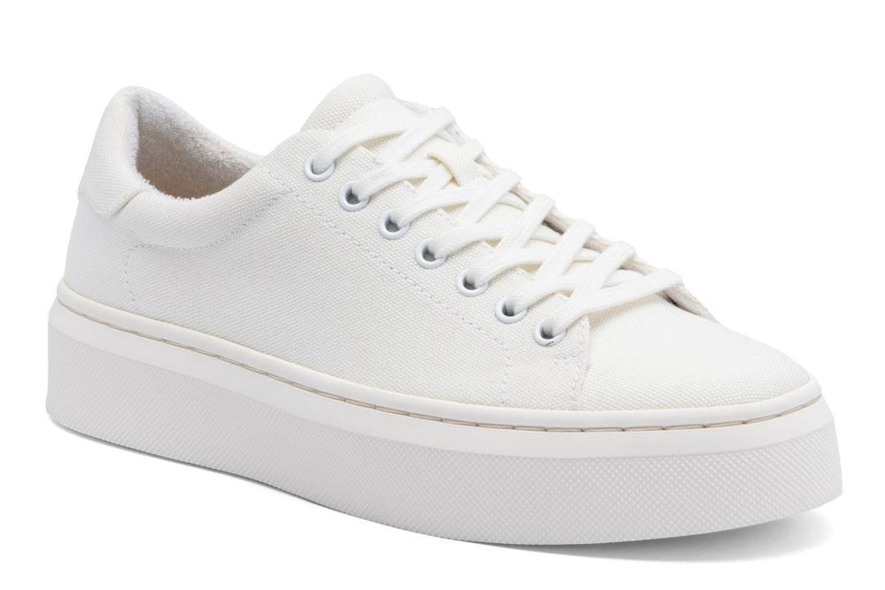 Jumpstreet Sneaker White Canvas | Women ABEO Footwear Sneakers
