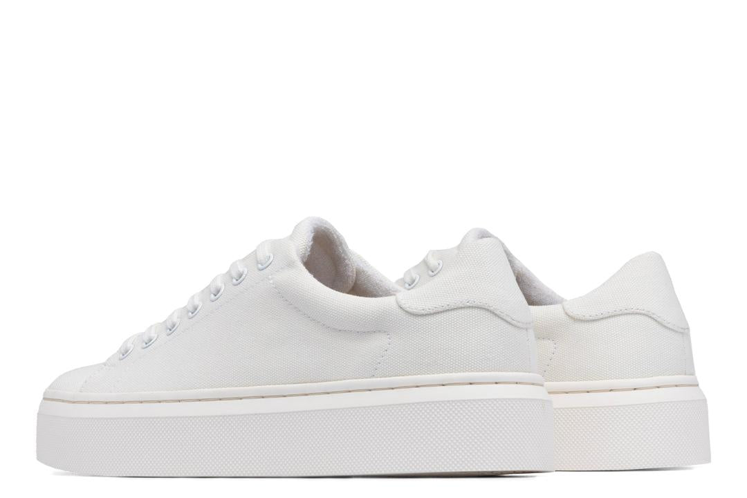 Jumpstreet Sneaker White Canvas | Women ABEO Footwear Sneakers