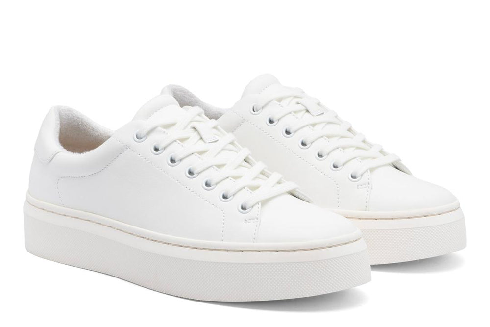 Jumpstreet Sneaker White Leather | Women ABEO Footwear Sneakers