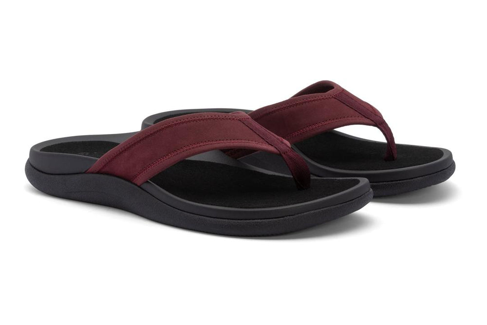 Laguna Sandal Maroon | Women ABEO Footwear Sandals