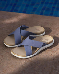 Laguna Slide Cuban Sand Leather | Women ABEO Footwear Sandals