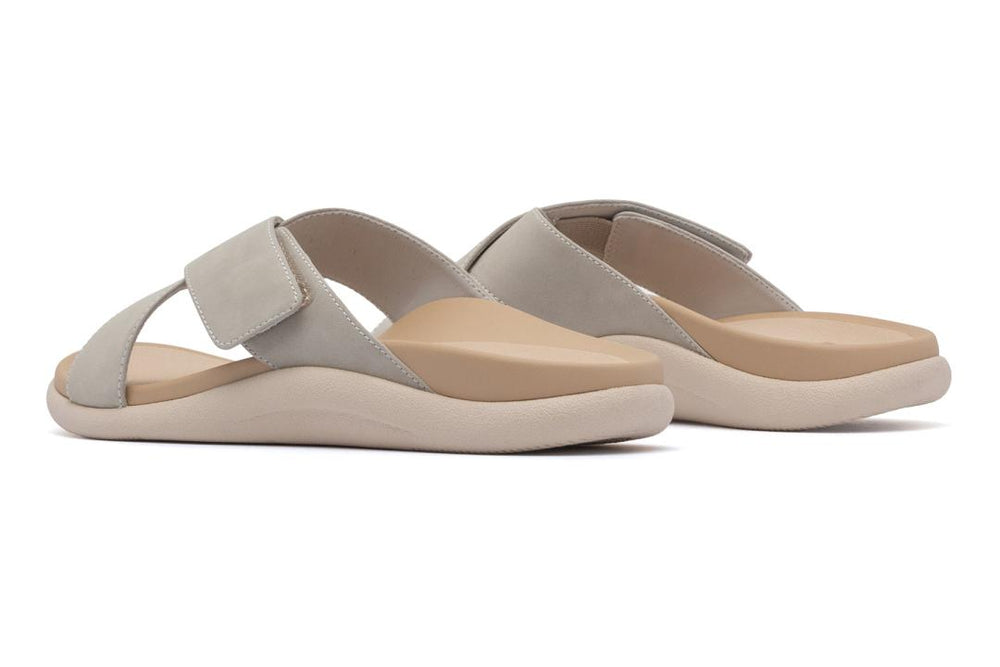 Laguna Slide Cuban Sand Leather | Women ABEO Footwear Sandals
