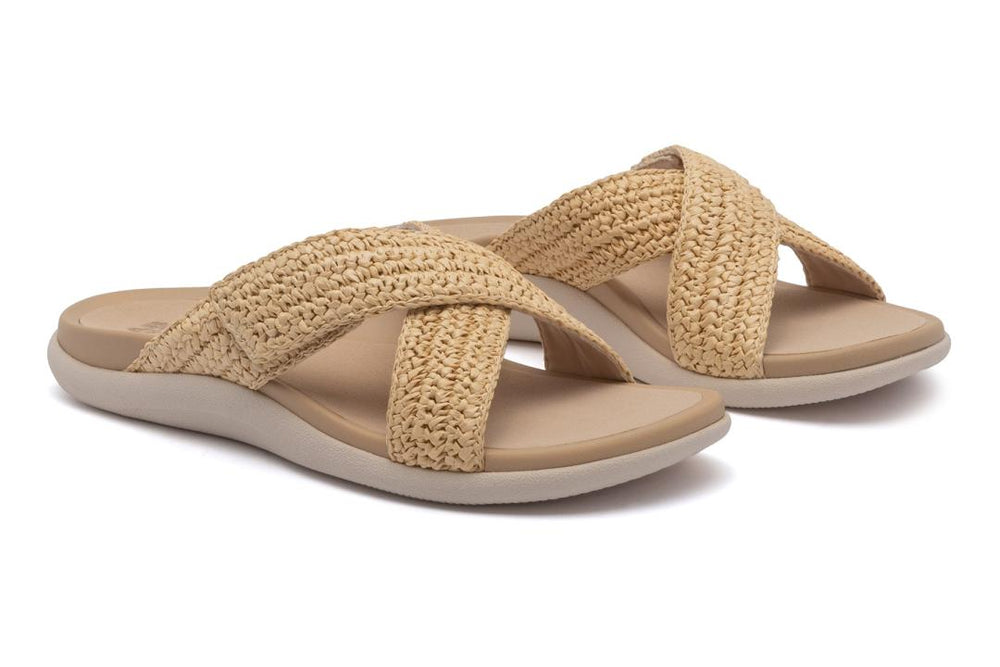 Laguna Slide Raffia | Women ABEO Footwear Sandals