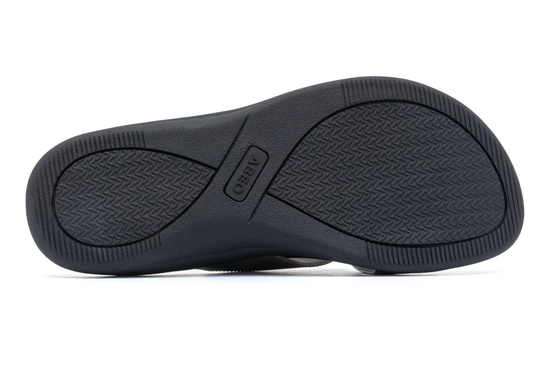 Laguna Slide Silver Leather | Women ABEO Footwear Sandals