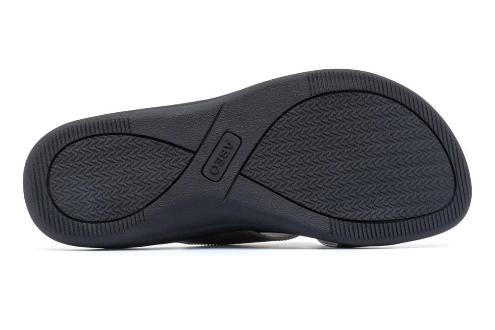 Laguna Slide Silver Leather | Women ABEO Footwear Sandals