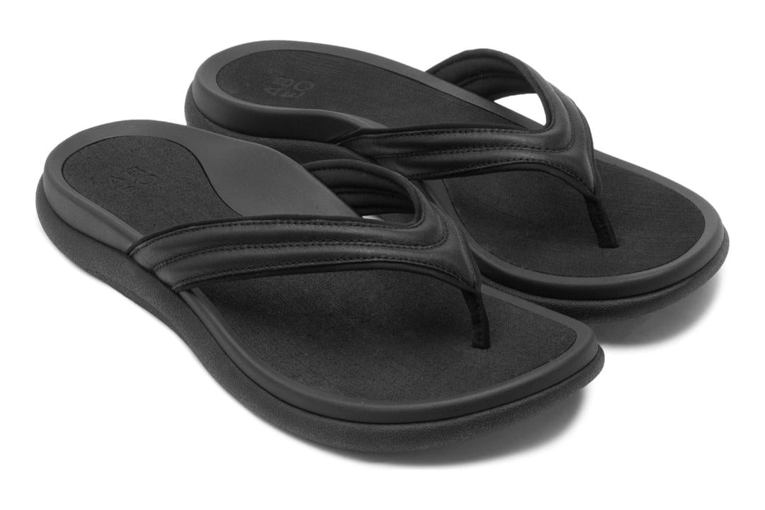 Laguna Thin Strap Black | Women ABEO Footwear Sandals