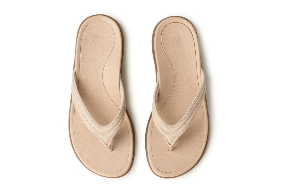 Laguna Thin Strap Cuban Sand | Women ABEO Footwear Sandals