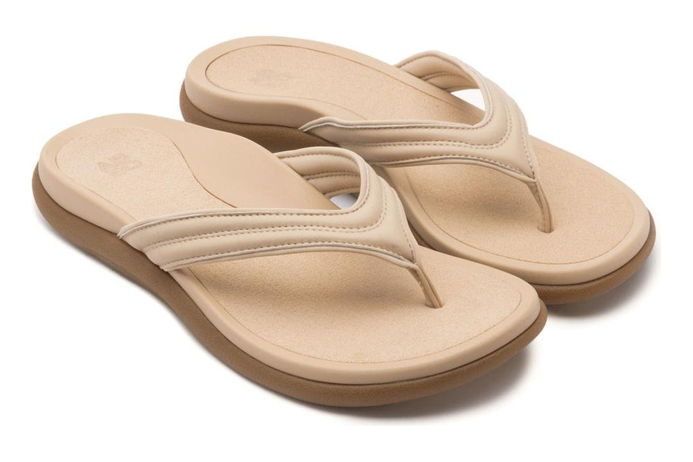 Laguna Thin Strap Cuban Sand | Women ABEO Footwear Sandals