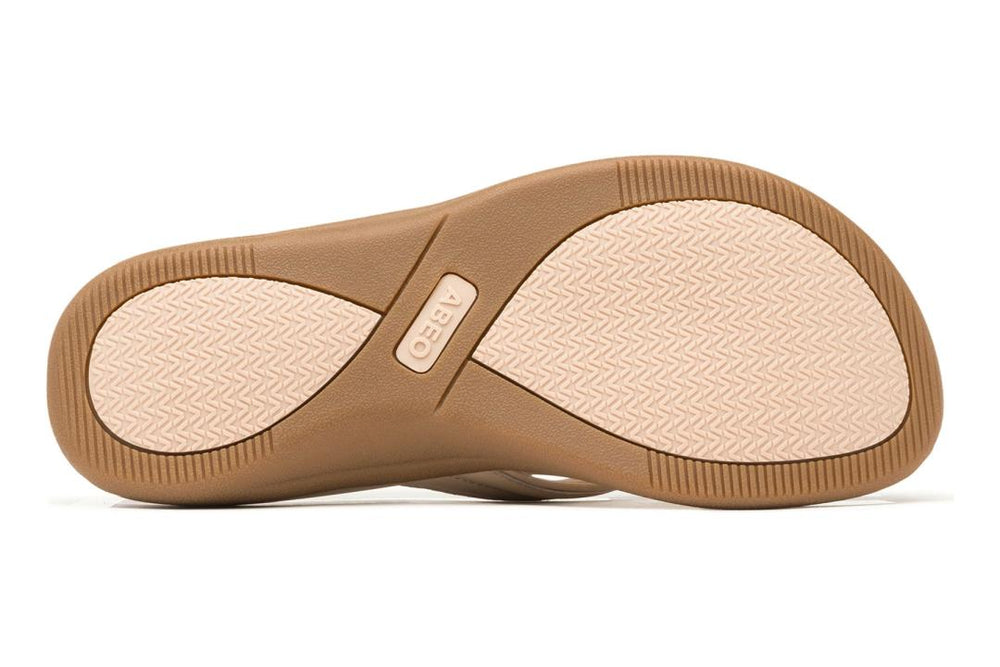 Laguna Thin Strap Cuban Sand | Women ABEO Footwear Sandals