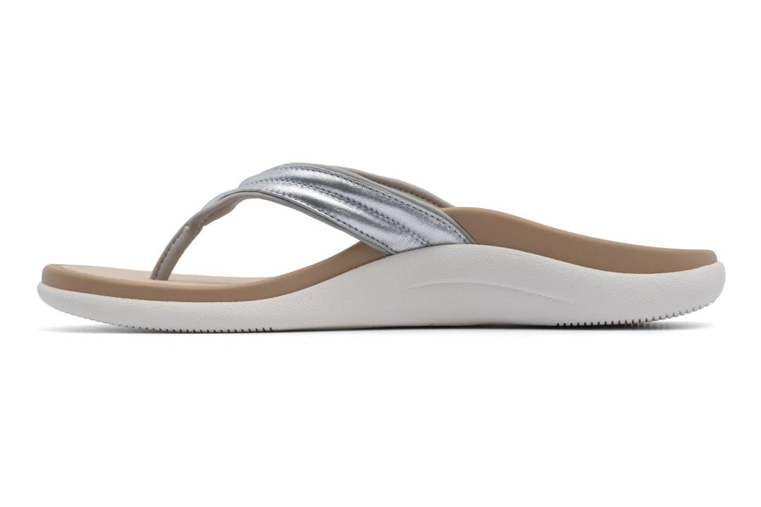 Laguna Thin Strap Silver | Women ABEO Footwear Sandals