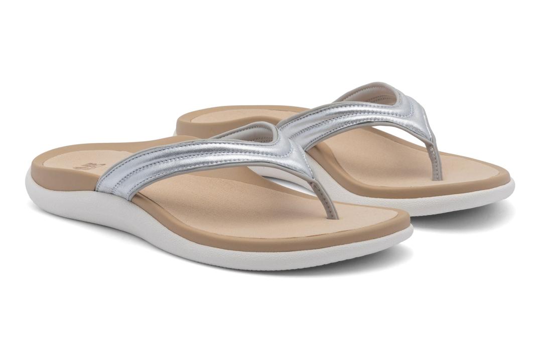Laguna Thin Strap Silver | Women ABEO Footwear Sandals