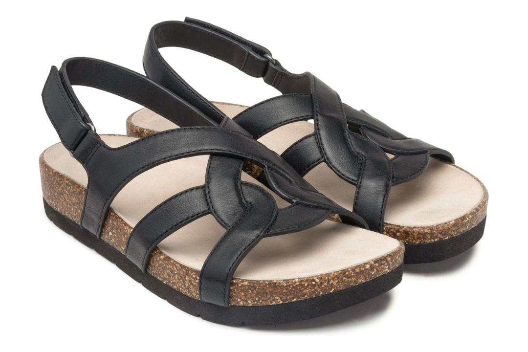 Lanai Sandal Black | Women ABEO Footwear Sandals
