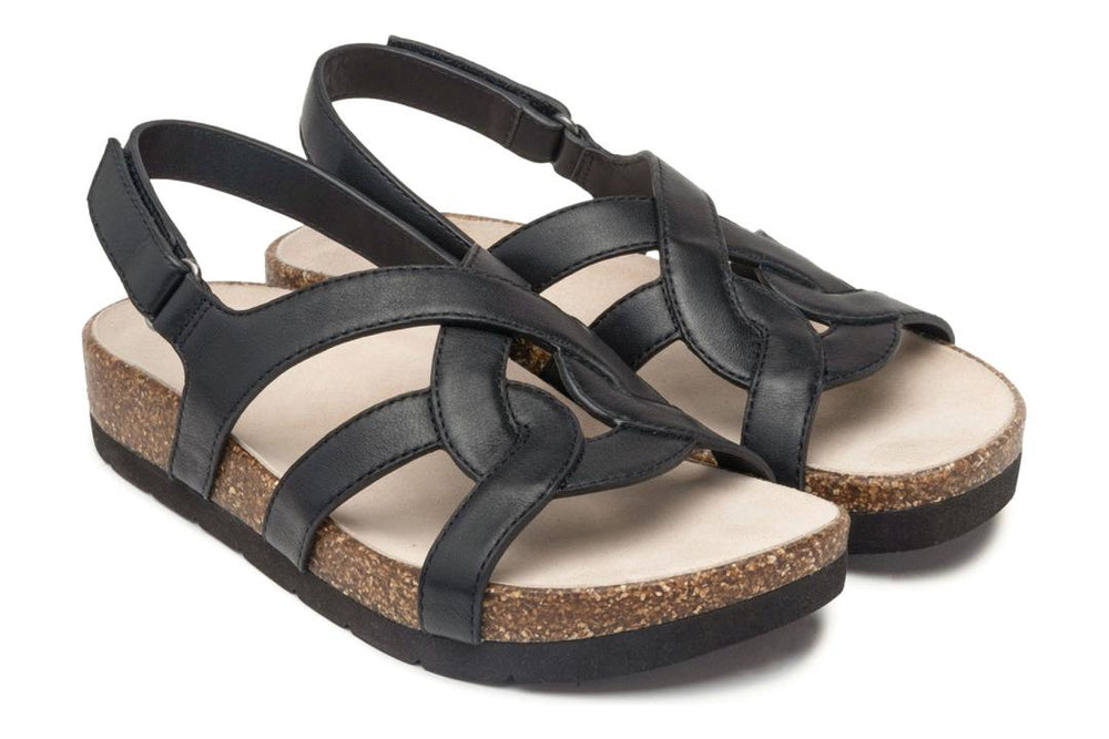 Lanai Sandal Black | Women ABEO Footwear Sandals