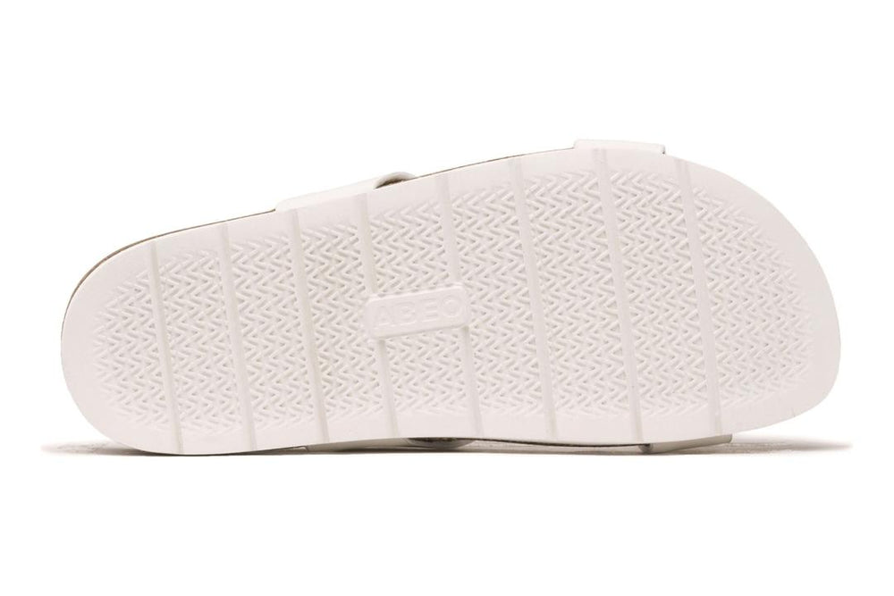Lanai Slide Bright White | Women ABEO Footwear Sandals
