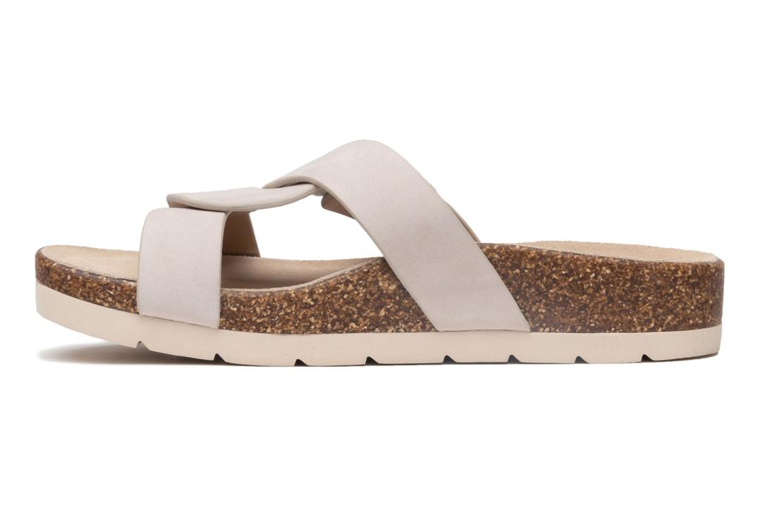 Lanai Slide Grey Morn | Women ABEO Footwear Sandals