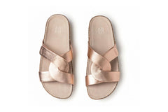 Lanai Slide Rose Gold | Women ABEO Footwear Sandals