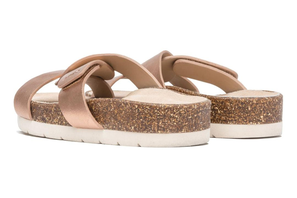 Lanai Slide Rose Gold | Women ABEO Footwear Sandals