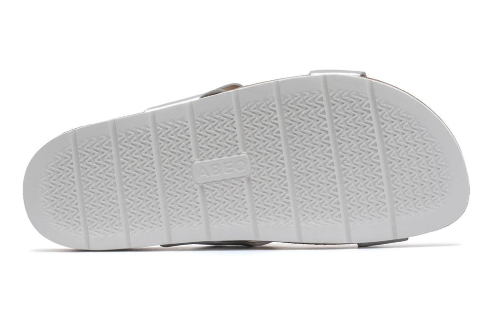 Lanai Slide Silver | Women ABEO Footwear Sandals