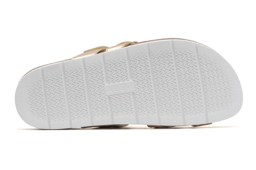 Lanai Thong Sandal Light Gold | Women ABEO Footwear Sandals