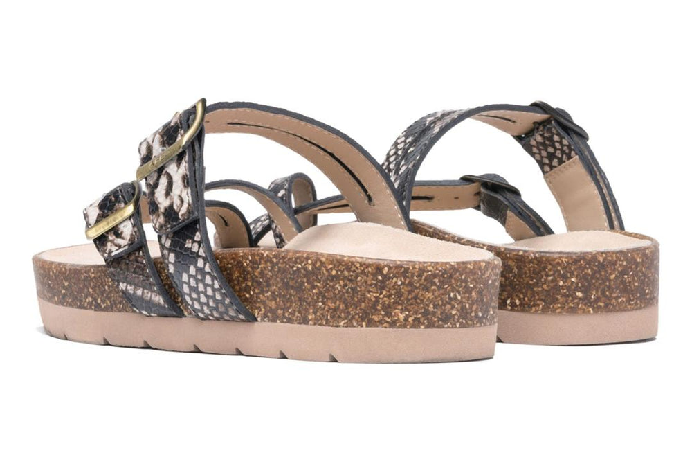 Lanai Thong Sandal Natural Snake | Women ABEO Footwear Sandals