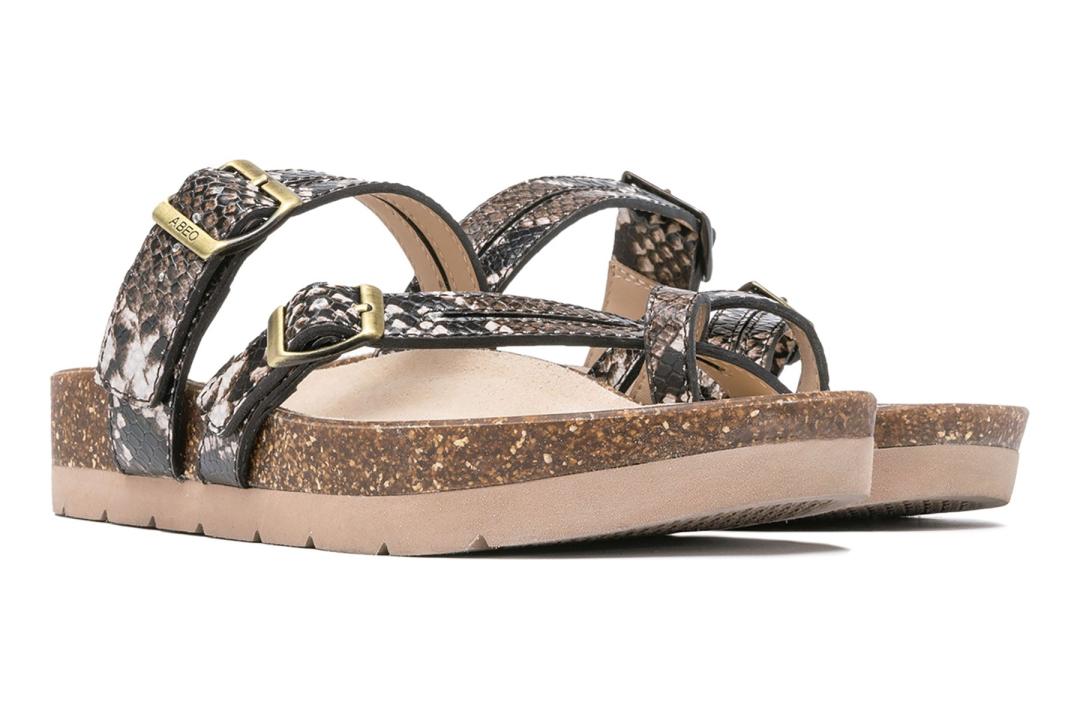 Lanai Thong Sandal Natural Snake | Women ABEO Footwear Sandals