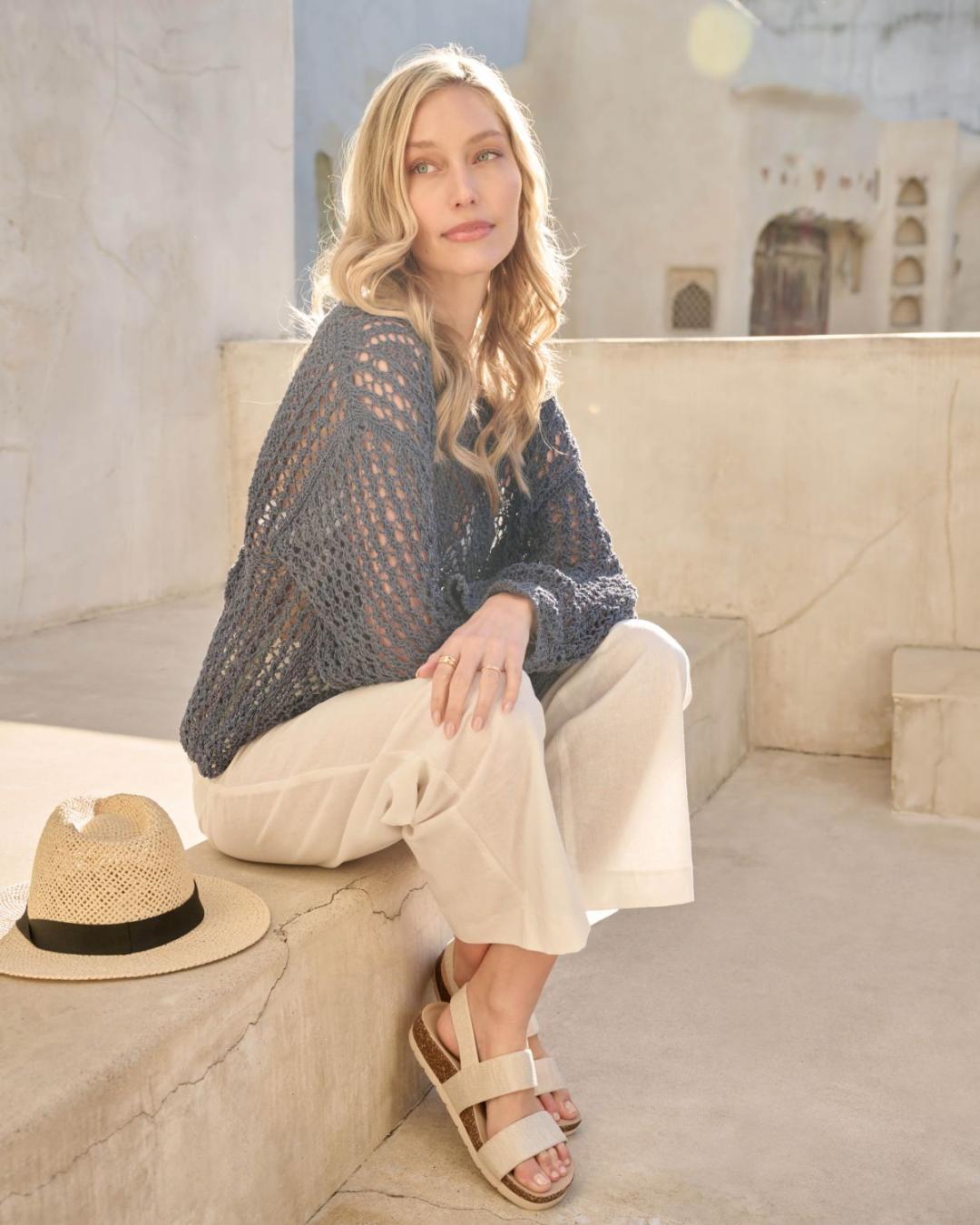 Lanai Triple Linen | Women ABEO Footwear Sandals