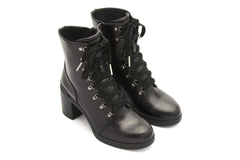 Metropolis Lace Black | Women ABEO Footwear Boots