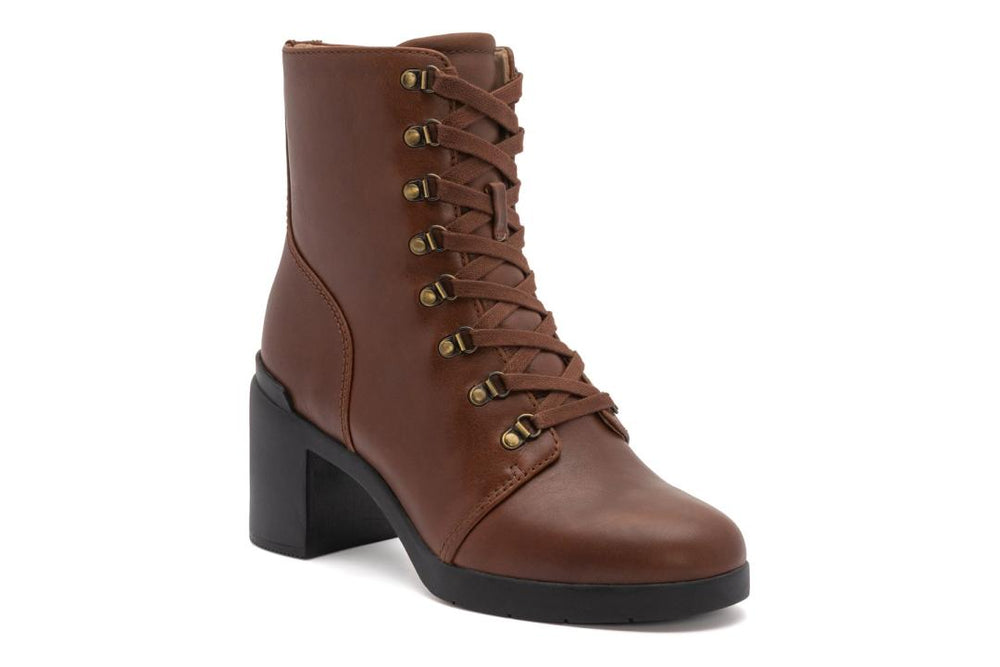 Metropolis Lace Brown | Women ABEO Footwear Boots