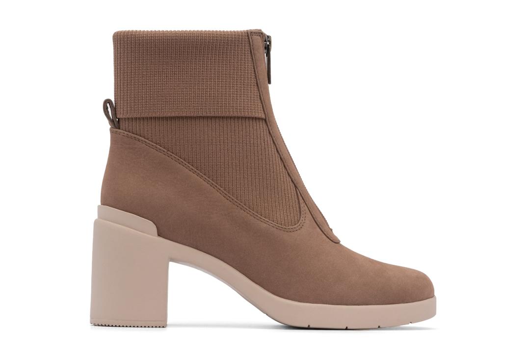 Metropolis Zip Beige | Women ABEO Footwear Boots