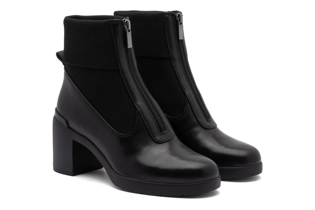 Metropolis Zip Black | Women ABEO Footwear Boots