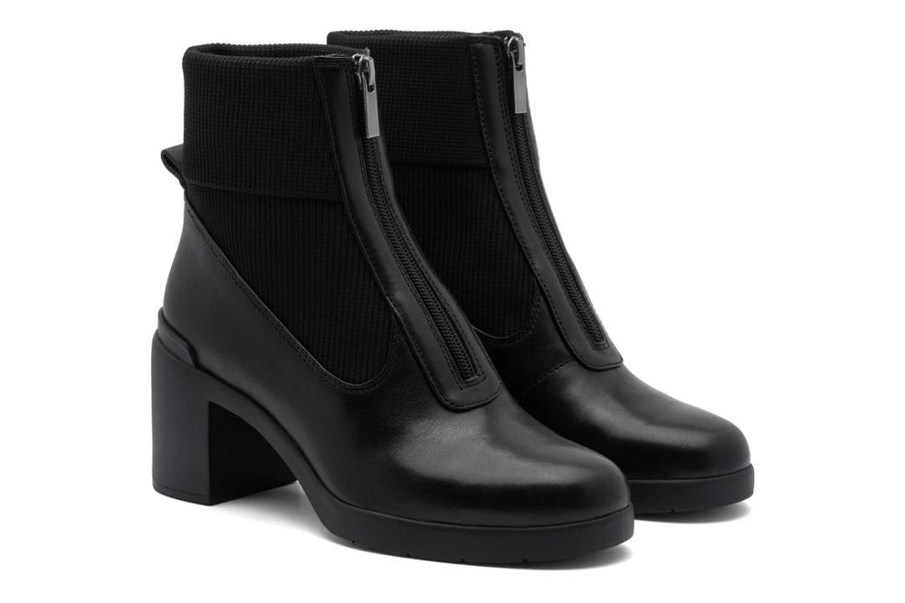 Metropolis Zip Black | Women ABEO Footwear Boots