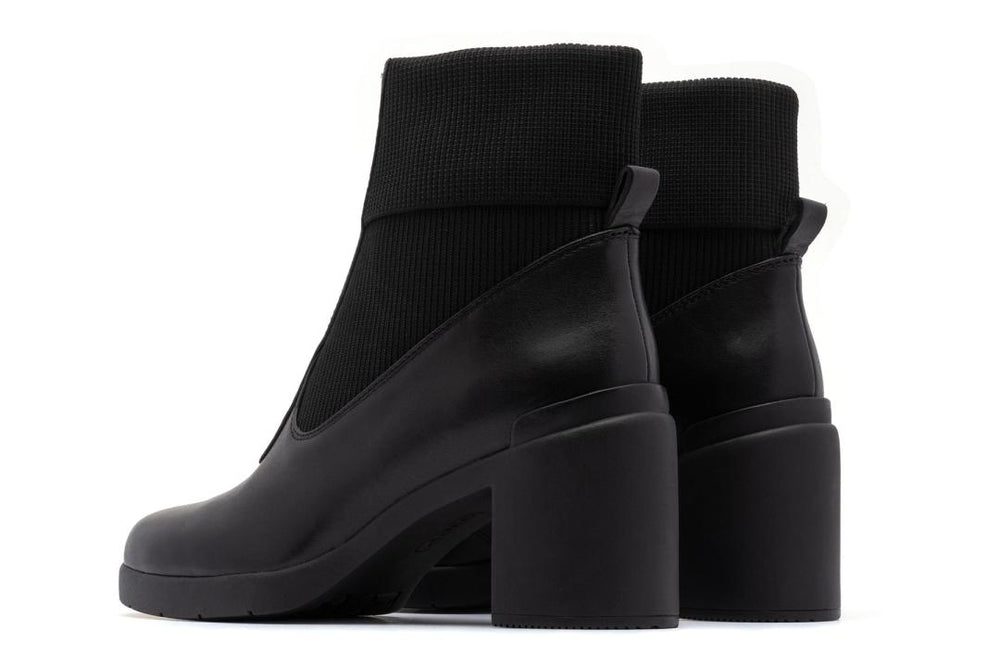 Metropolis Zip Black | Women ABEO Footwear Boots