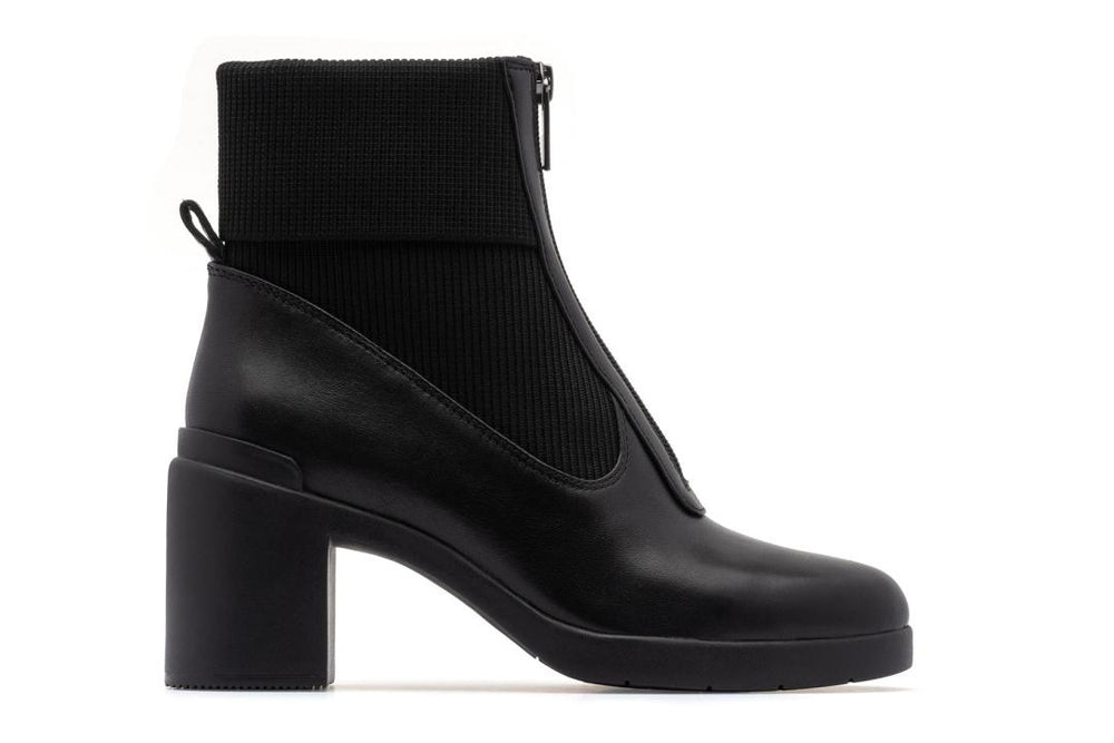 Metropolis Zip Black | Women ABEO Footwear Boots