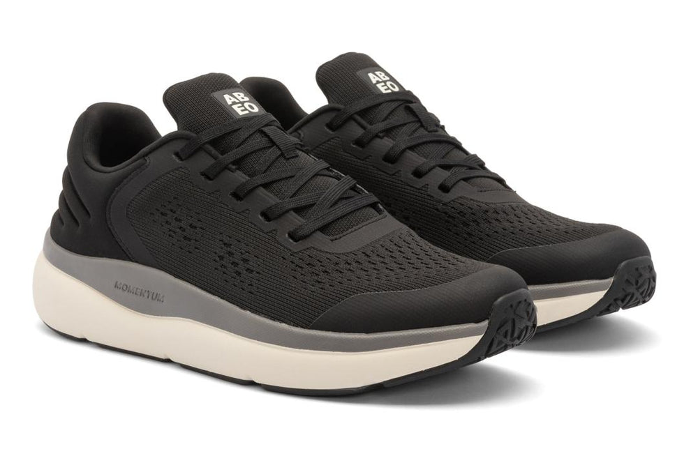 MXV Quest Black | Men/Women ABEO Footwear Sneakers