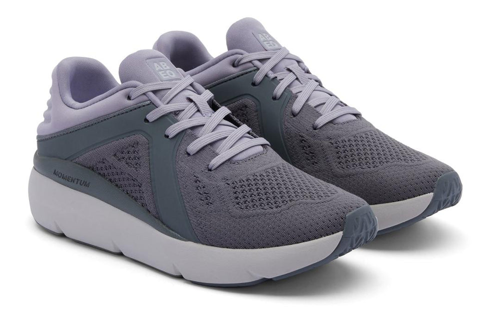 MXV Shift Grey Lilac Knit | Women ABEO Footwear Sneakers