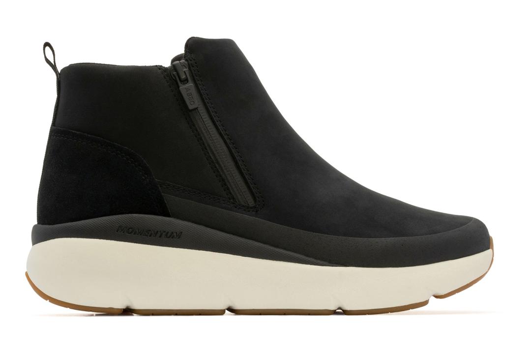 MXV Shift Zip Black Nubuck | Women ABEO Footwear Boots