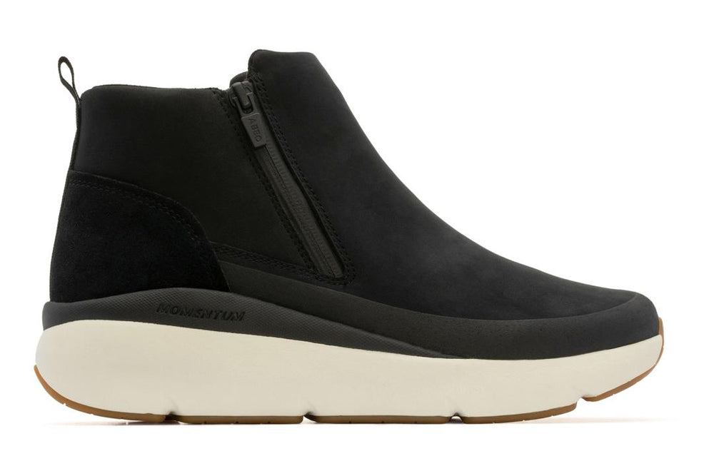 MXV Shift Zip Black Nubuck | Women ABEO Footwear Boots
