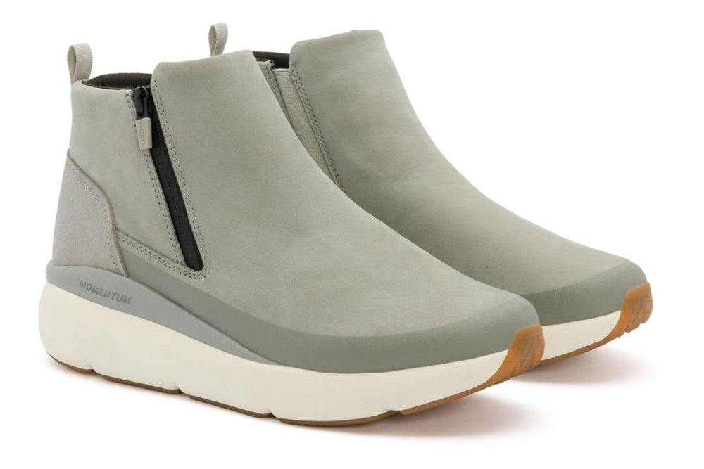 MXV Shift Zip Grey Nubuck | Women ABEO Footwear Boots