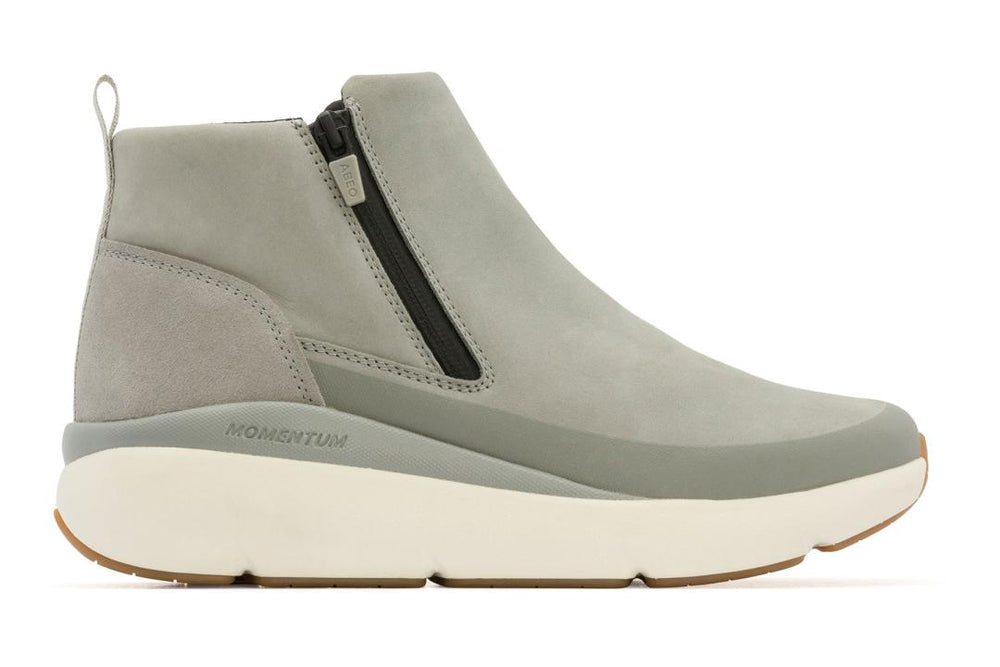 MXV Shift Zip Grey Nubuck | Women ABEO Footwear Boots