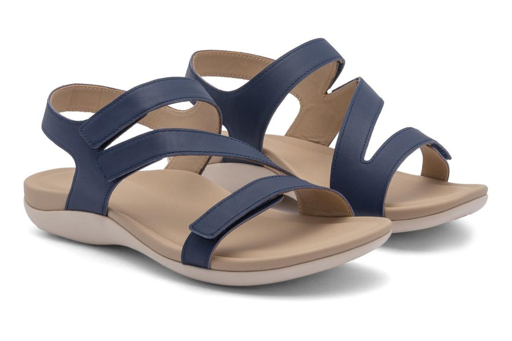 Oasis Sandal Navy | Women ABEO Footwear Sandals