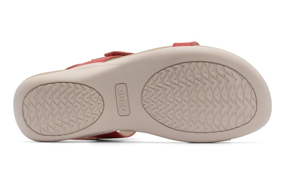 Oasis Sandal Red | Women ABEO Footwear Sandals