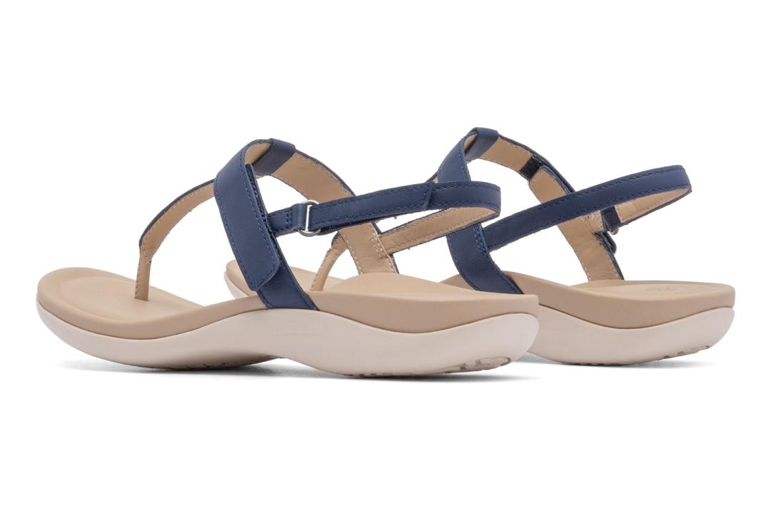 Oasis T Strap Navy | Women ABEO Footwear Sandals