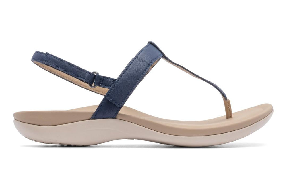 Oasis T Strap Navy | Women ABEO Footwear Sandals