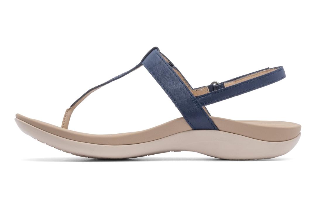 Oasis T Strap Navy | Women ABEO Footwear Sandals