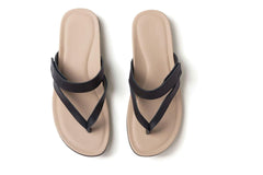 Oasis Thong Sandal Black Majestic | Women ABEO Footwear Sandals