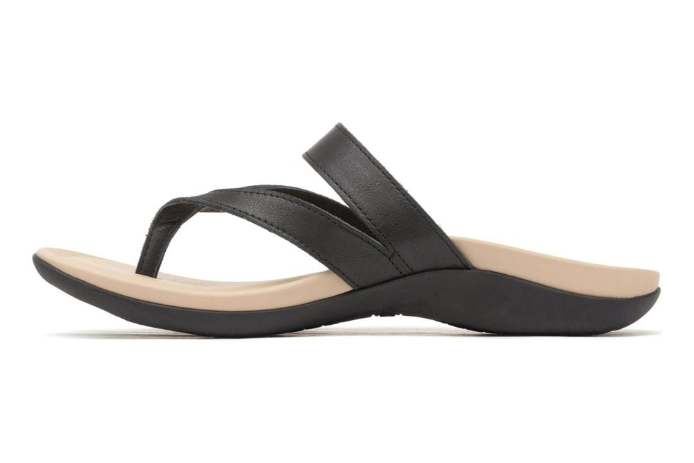 Oasis Thong Sandal Black Majestic | Women ABEO Footwear Sandals