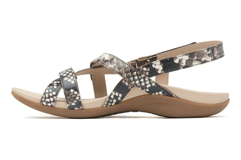 Ollie Natural Snake | Women ABEO Footwear Sandals